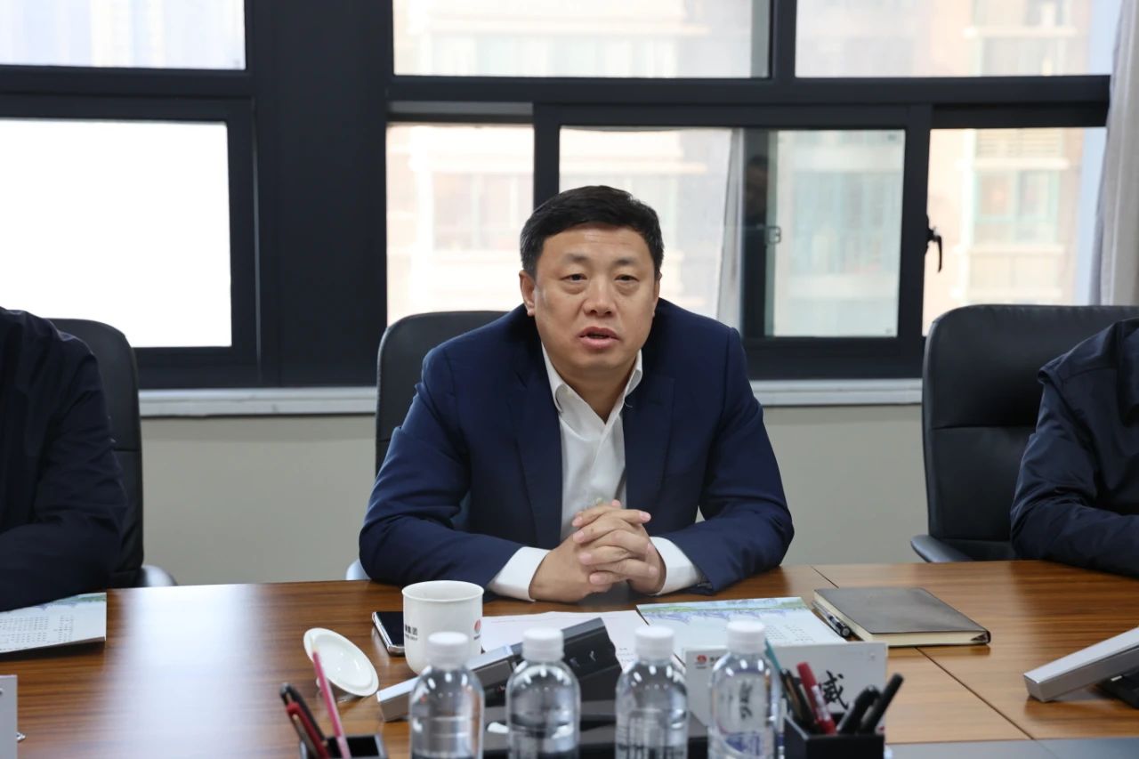 渭南市委常委、副市長(zhǎng)馬中威一行到陜鋼集團(tuán)座談交流