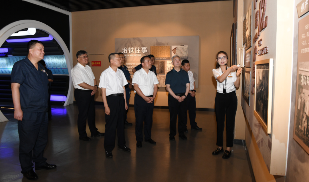 省國資委黨委委員、副主任汪亮到陜鋼集團龍鋼公司進行安全生產(chǎn)生態(tài)環(huán)保法治建設專項督導調研