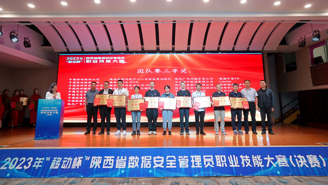 陜鋼集團(tuán)代表隊(duì)榮獲陜西省數(shù)據(jù)安全管理員職業(yè)技能大賽團(tuán)隊(duì)三等獎