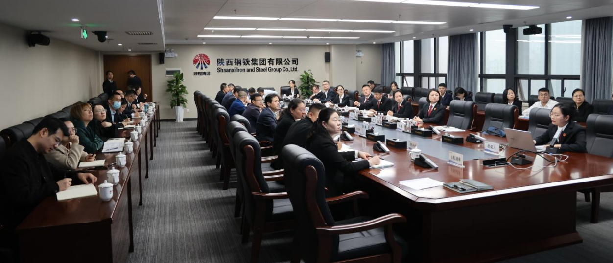 未央?yún)^(qū)人民法院法治體檢暨“未法而來·法律講堂”在陜鋼集團開講