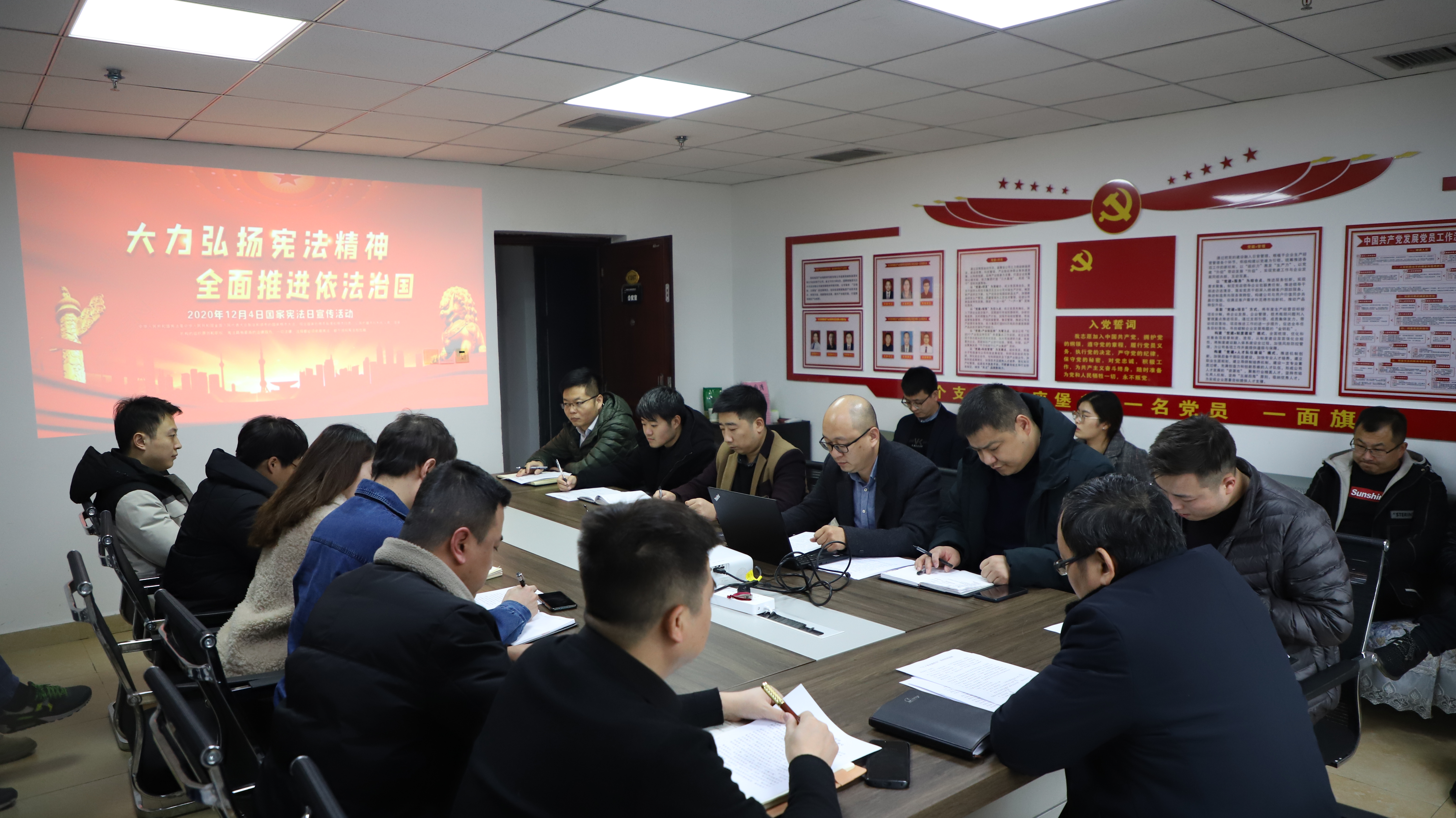 大力弘揚憲法精神 共同推進(jìn)依法治企